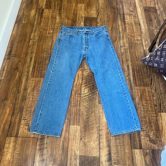 Levi’s 501 blue denim jeans 33 waist - Picture 12 of 16